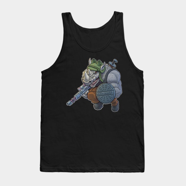 Rocksteady is Ready! Tank Top by JENNEX